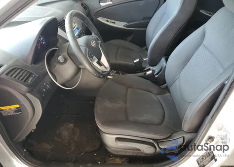 2012 Hyundai Accent Gls из США, поврежденный, VIN KMHCU5AE2CU024866